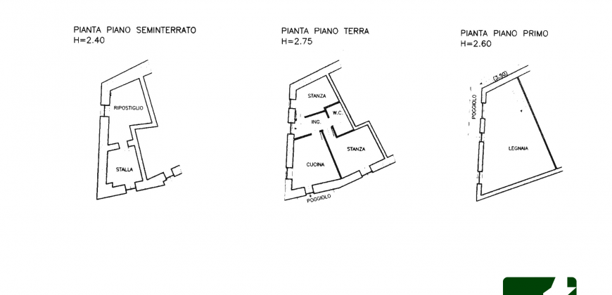 PORZIONE DI CASA DA RISTRUTTURARE