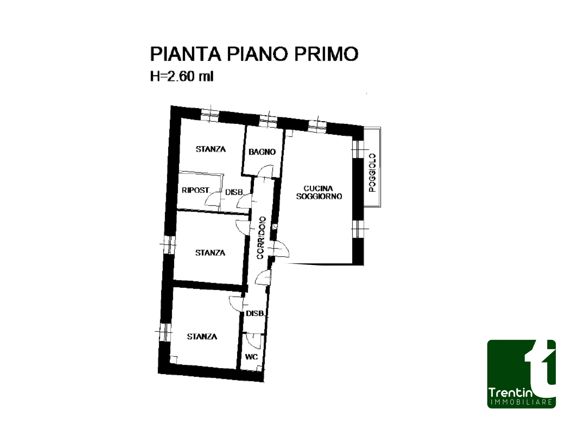 RECENTE TRE STANZE RISTRUTTURATO