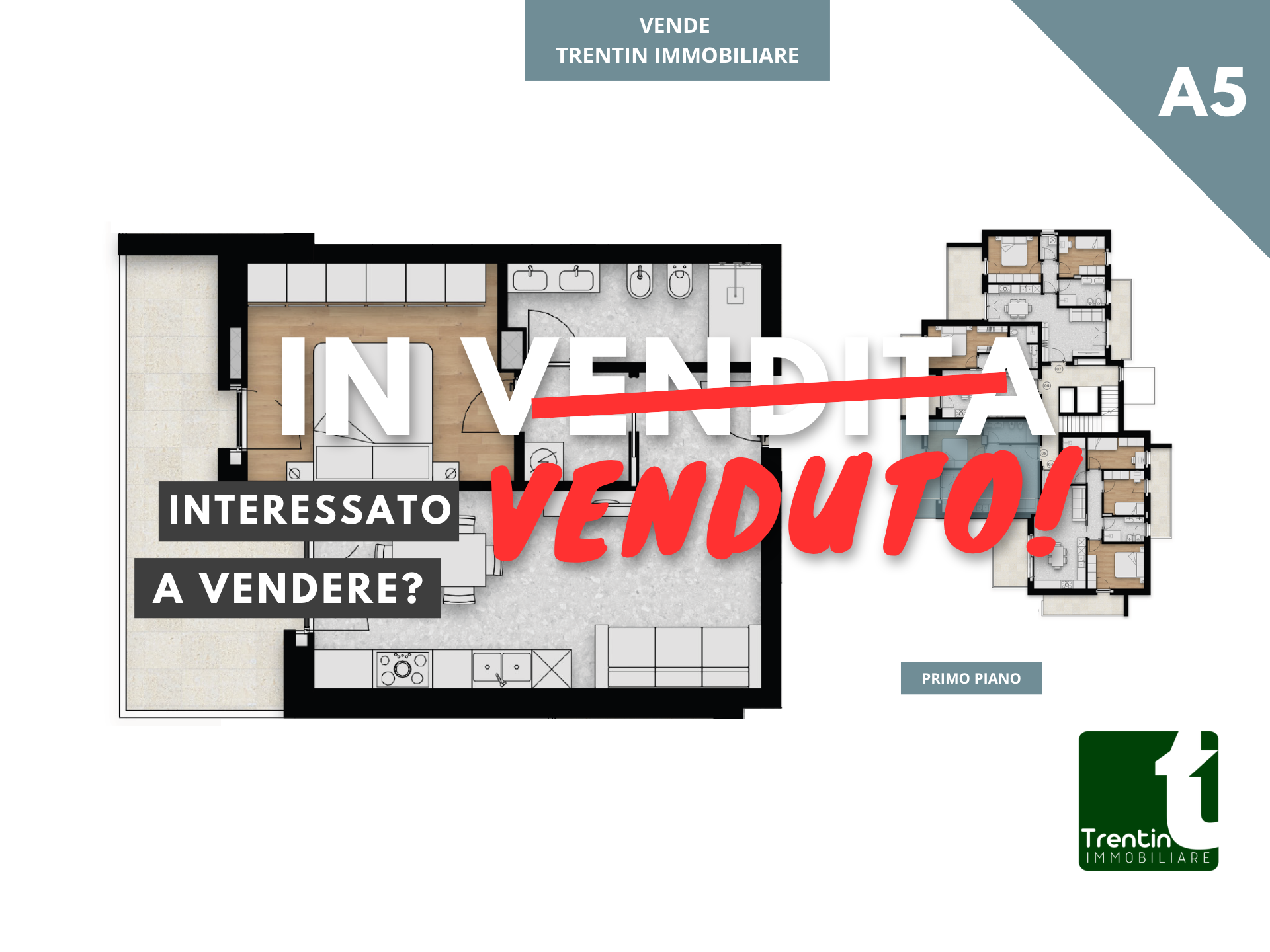 Mini appartamento con terrazza